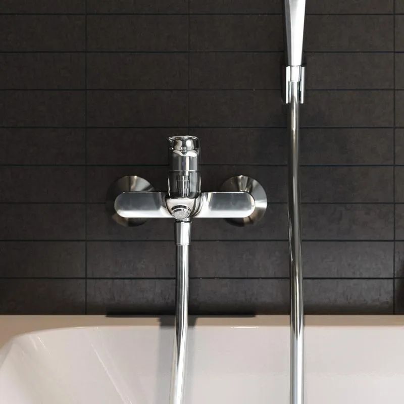 Смеситель для раковины Hansgrohe Logis 71107000+71400000+27558000 хром