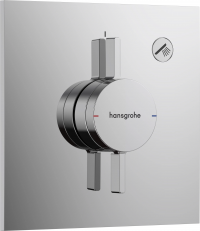 Переключатель/встраиваемый дивертор Hansgrohe DuoTurn E, хром 75617000