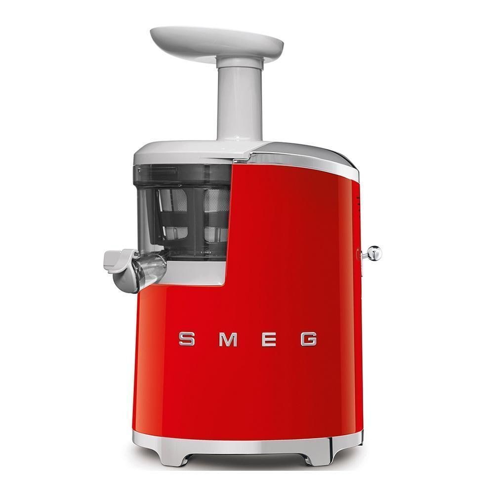 Шнековая соковыжималка Smeg SJF01, красный