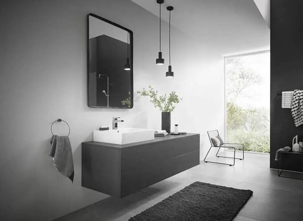 Смеситель для раковины Hansgrohe Vernis Shape 100 71568000 хром