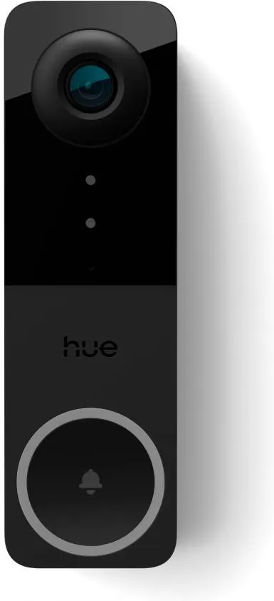 Проводной видеодверной звонок PHILIPS Hue Secure черный 929003816501