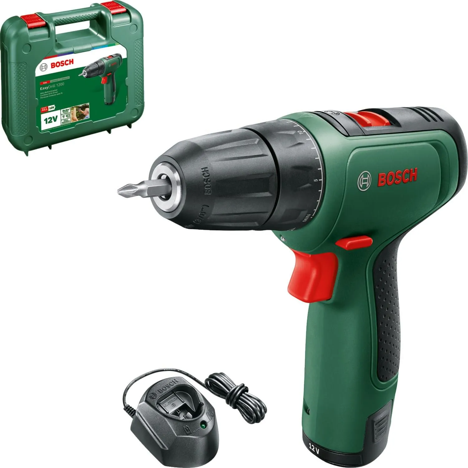 Дрель-шуруповёрт Bosch EasyDrill 1200 06039D3006