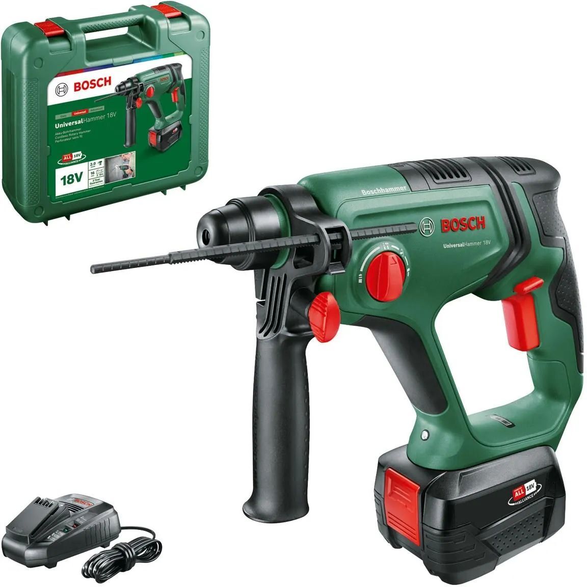 Аккумуляторный перфоратор Bosch UniversalHammer 18V (06039D6004)