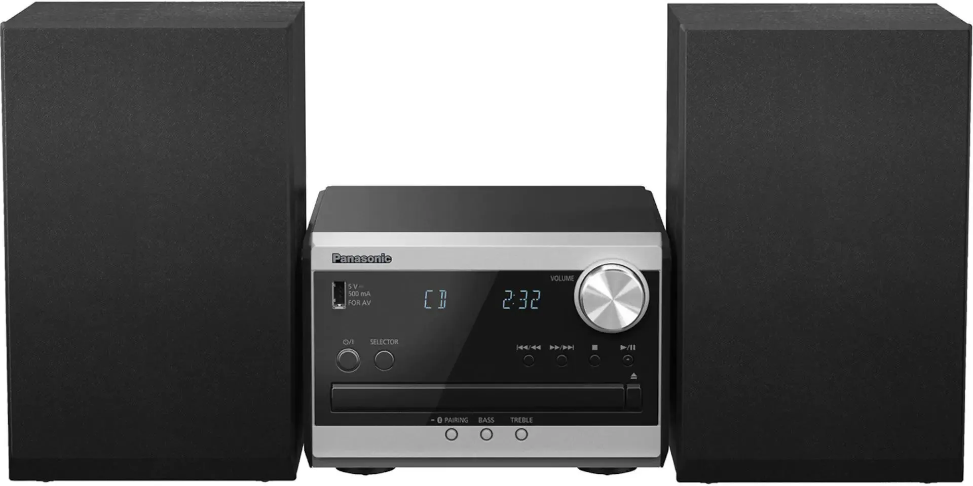 Музыкальный центр Panasonic SC-PM272 серебристый