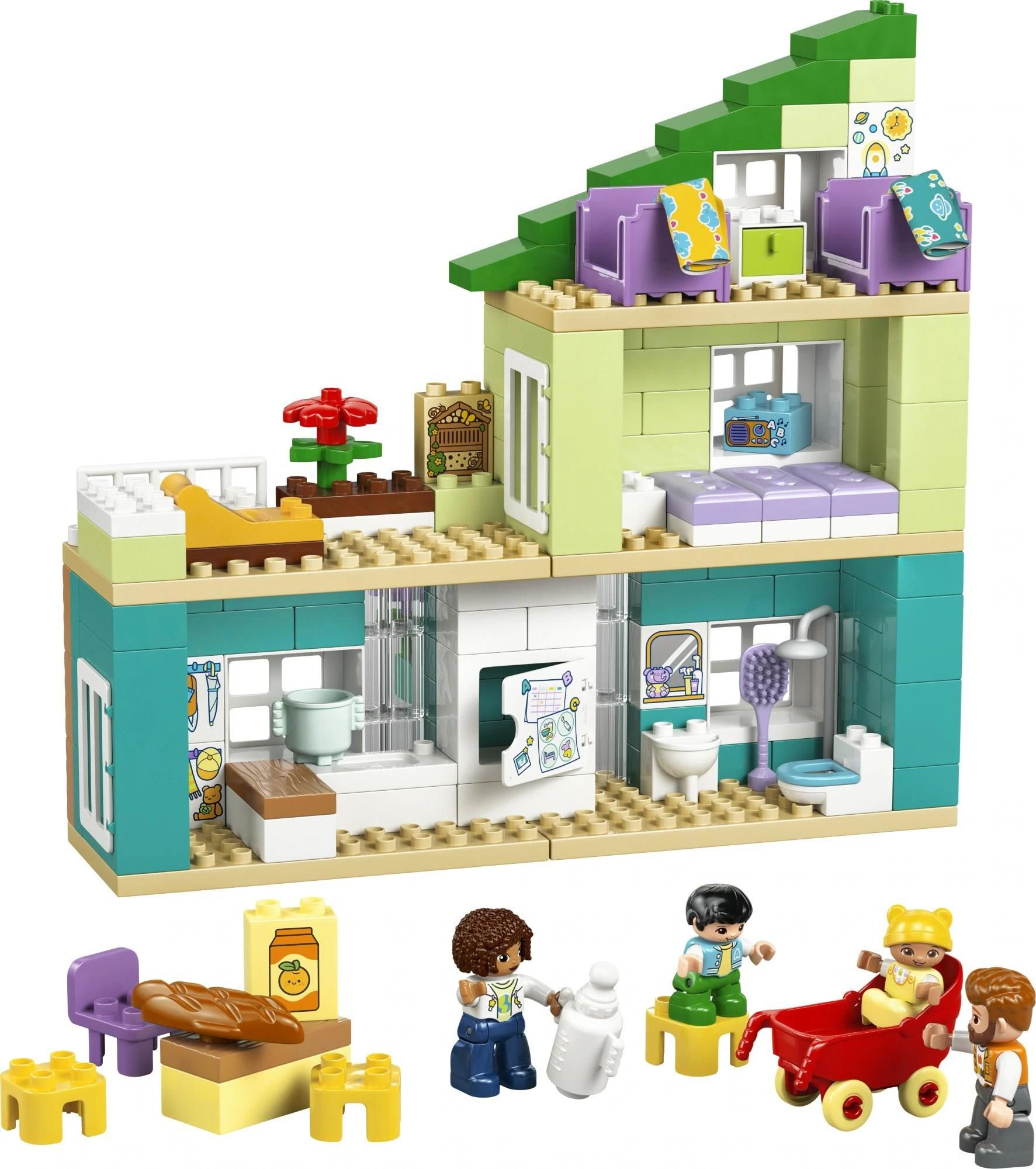 Конструктор LEGO DUPLO 10470 Современный семейный дом 3 в 1