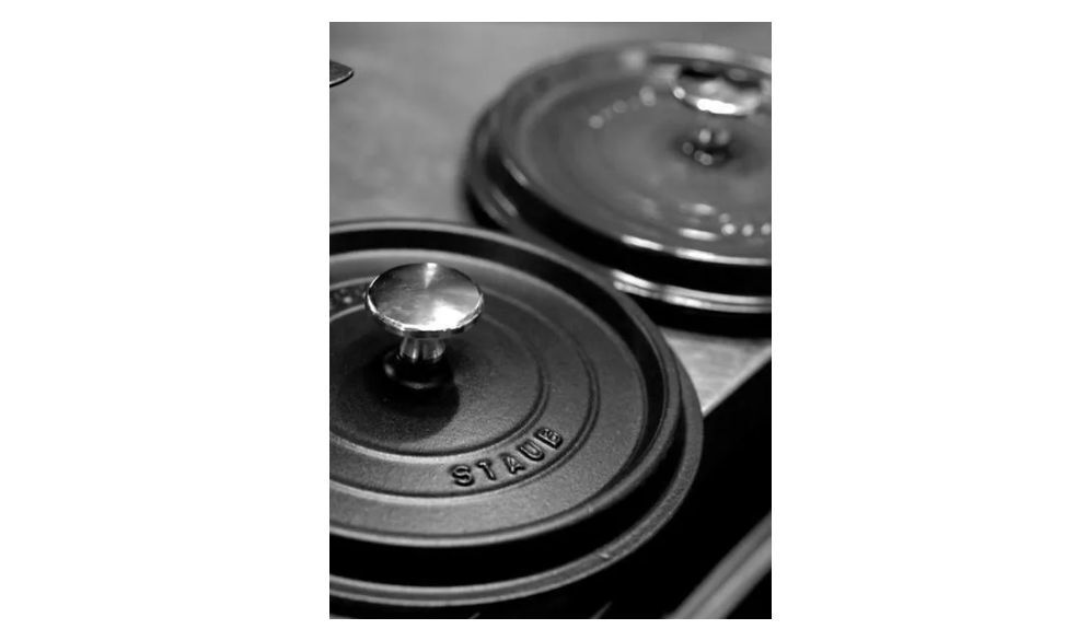 Чугунная кастрюля Staub Cocotte 14 см, чёрная 405094760