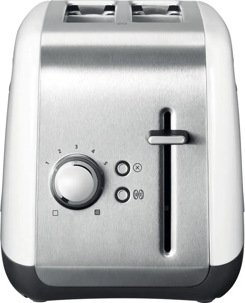 Тостер KitchenAid Classic 5KMT2115EWH, 2 ломтика, белый