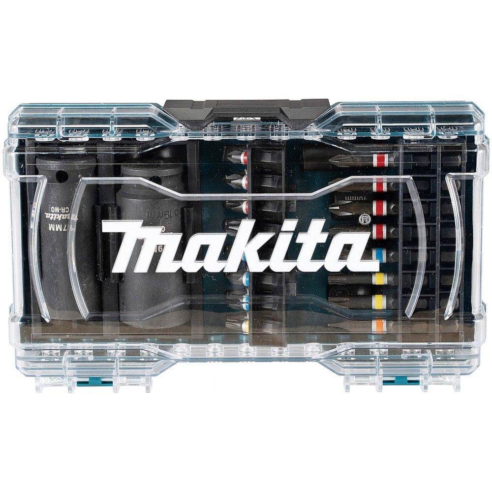 Набор бит и ударных головок Makita, 30 шт, E-07060