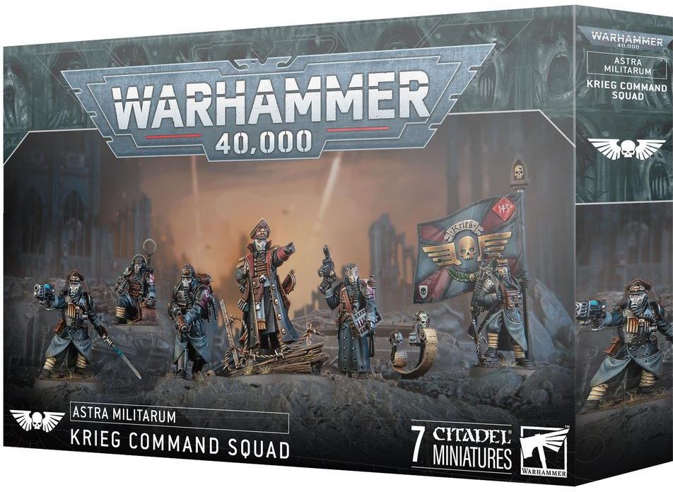 Набор миниатюр Games Workshop Warhammer 40k Astra Militarum Krieg Command Squad
