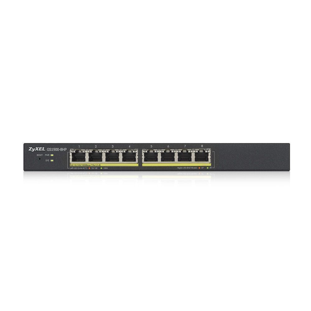 Коммутатор ZYXEL 8G 8PoE+ 70W управляемый