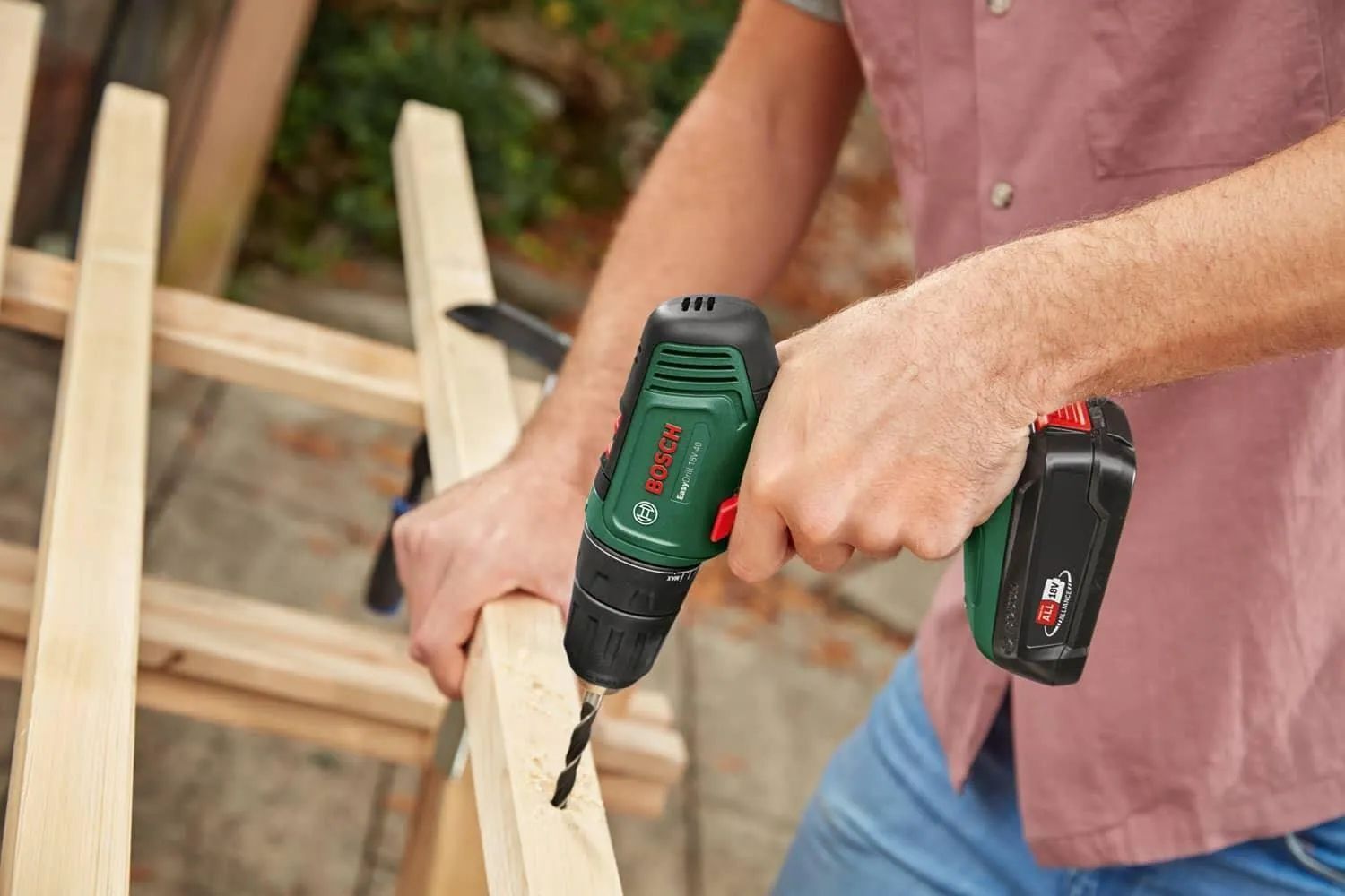 Аккумуляторная дрель-шуруповерт Bosch EasyDrill 18V-40, без АКБ и ЗУ, арт. 06039D8000