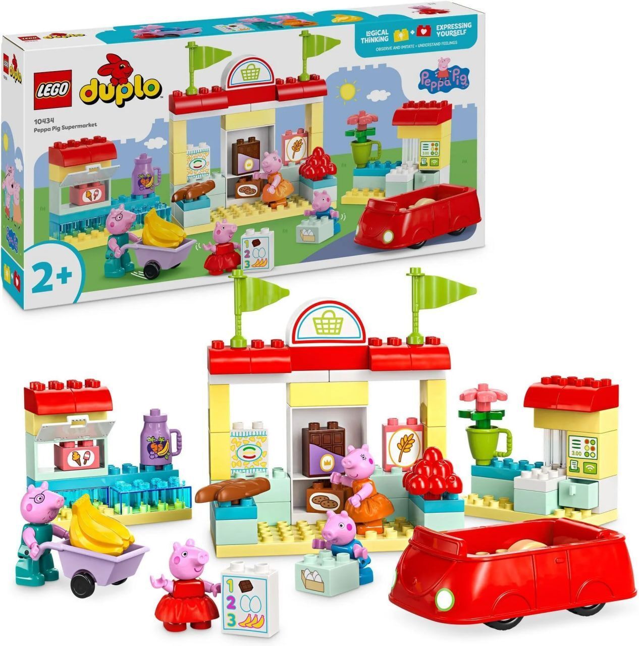 LEGO DUPLO 10434 Пеппа и супермаркет