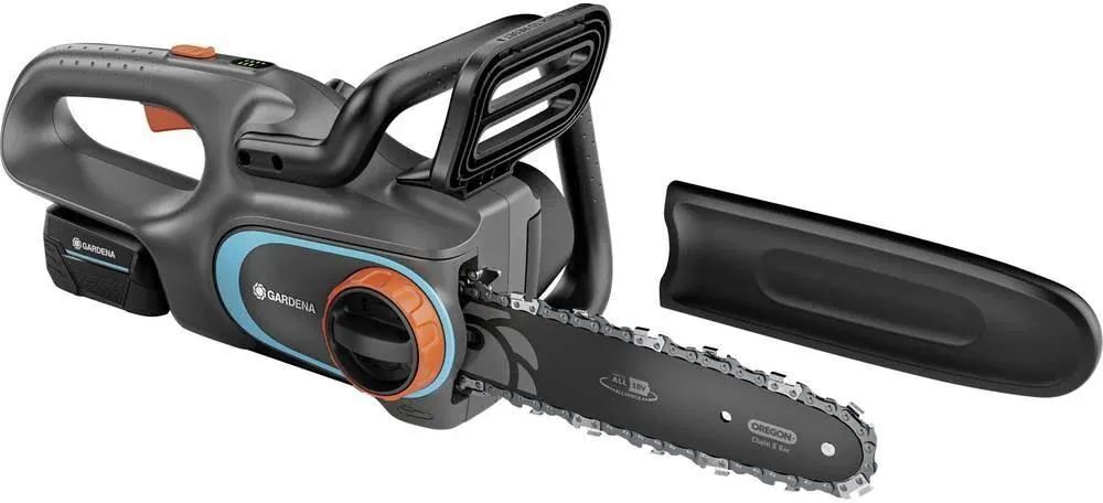 Аккумуляторная цепная пила Gardena Powersaw 250/18V Ready-To-Use, 250 мм (14790-20), с АКБ