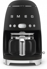 Кофеварка капельная Smeg DCF02, матово-черная
