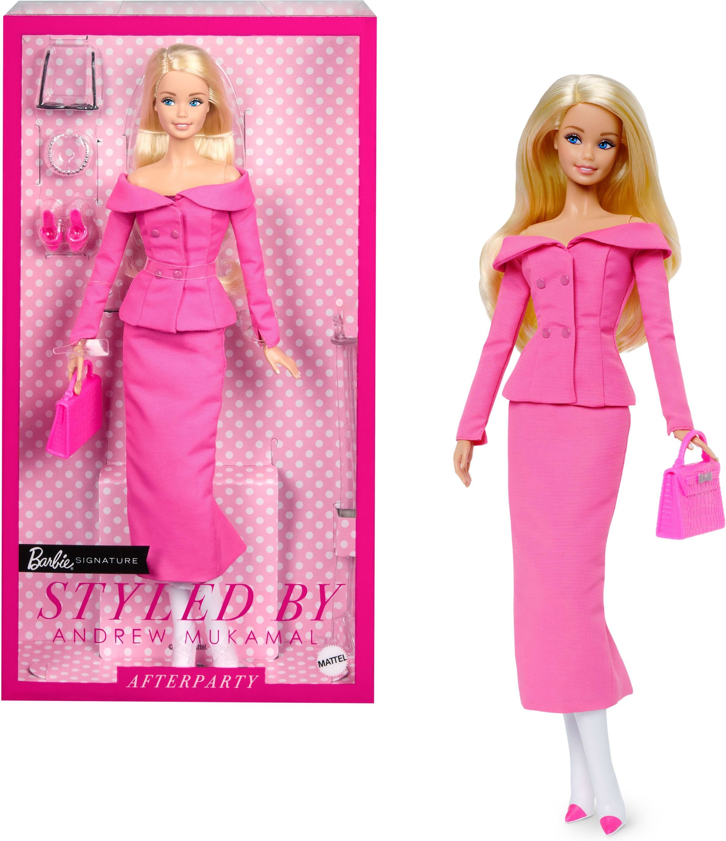 Коллекционная кукла Barbie Signature Styled by Andrew Mukamal