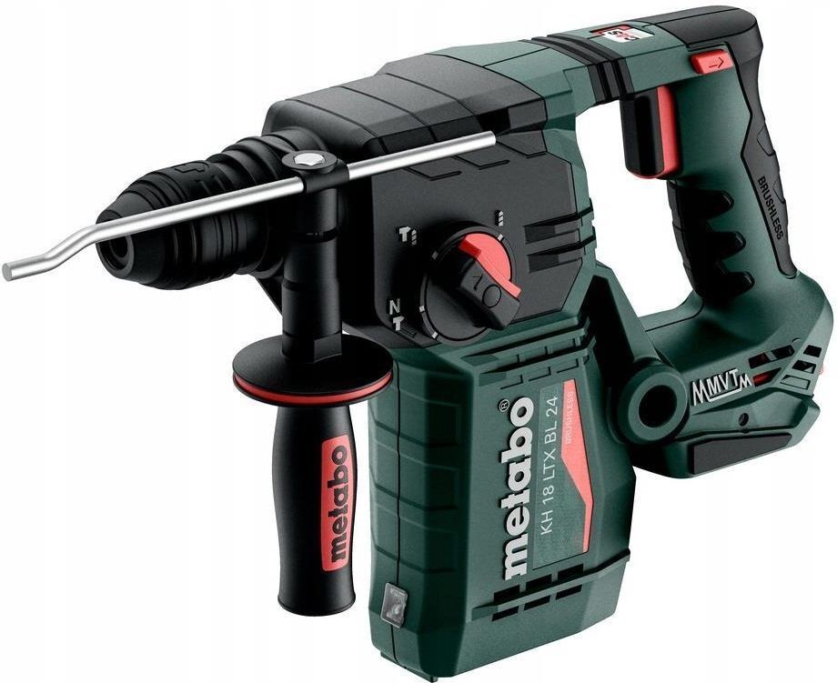 Перфоратор аккумуляторный Metabo KH 18 LTX BL 24 в кейсе metaBOX без акб и зу
