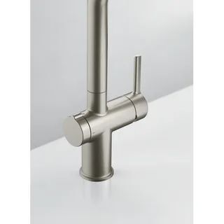 Кухонный кран Franke Active L Twist Spray 115.0653.504, Оптическая Сталь