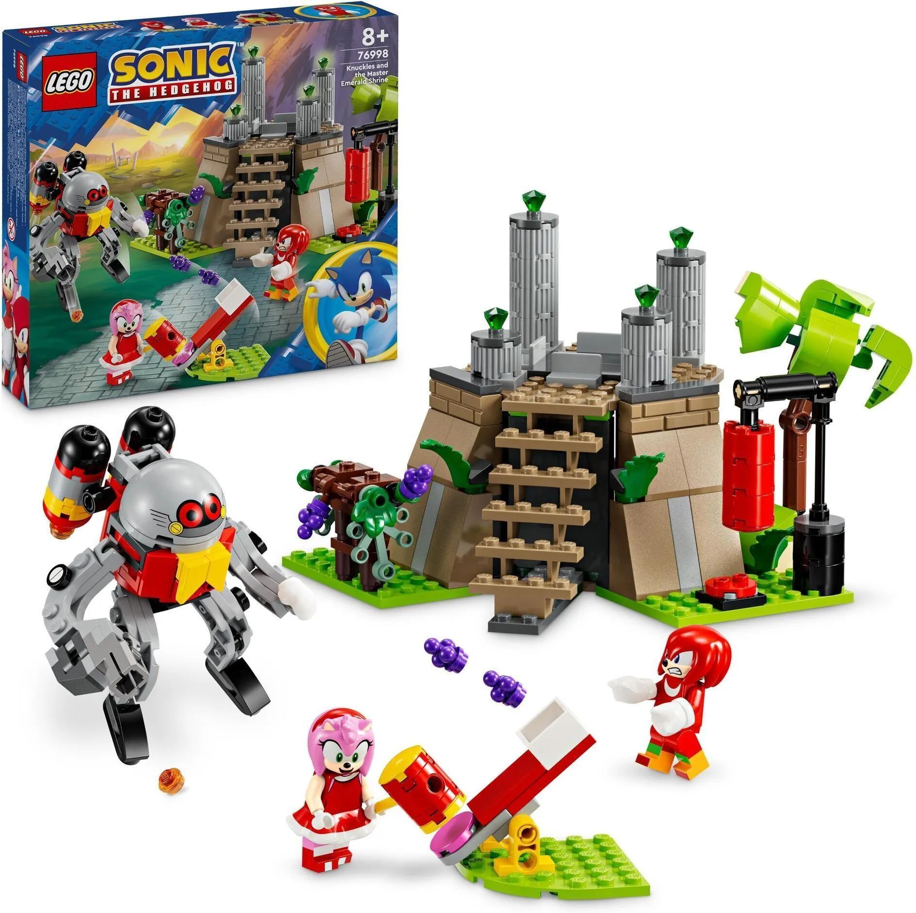 LEGO Sonic the Hedgehog 76998 Наклз и Мастер Изумрудного храма