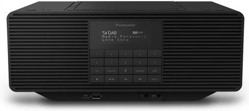 Радиомагнитола Panasonic RX-D70BTEG-K черная