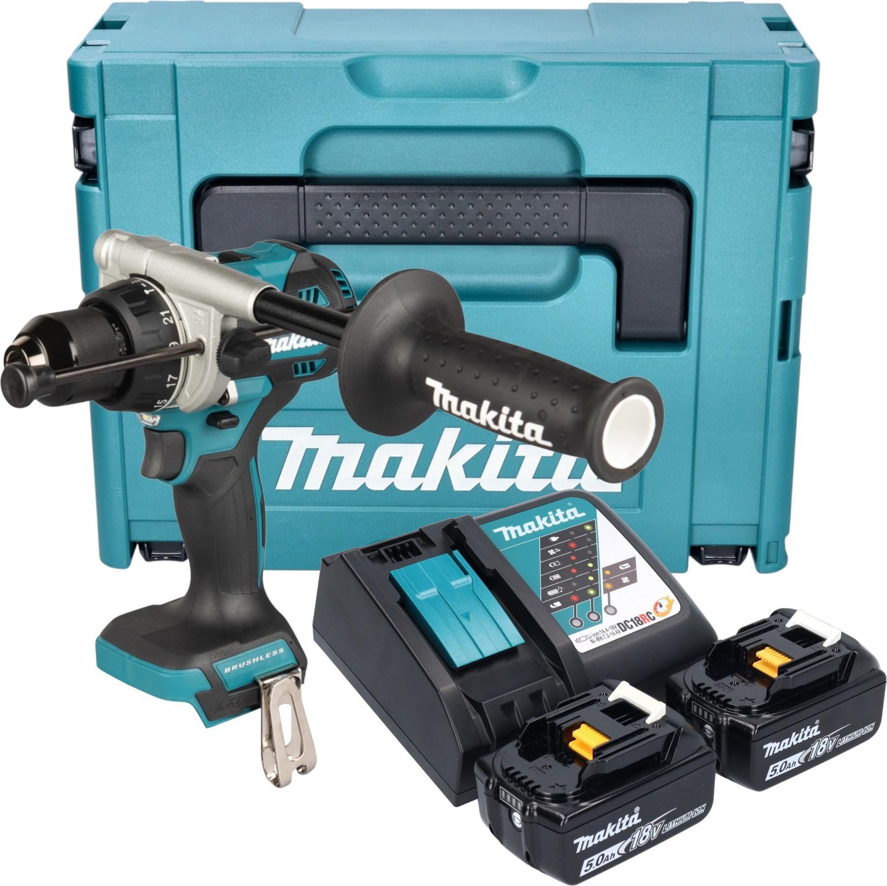 Дрель-шуруповерт ударная аккумуляторная Makita DHP492RTJ
