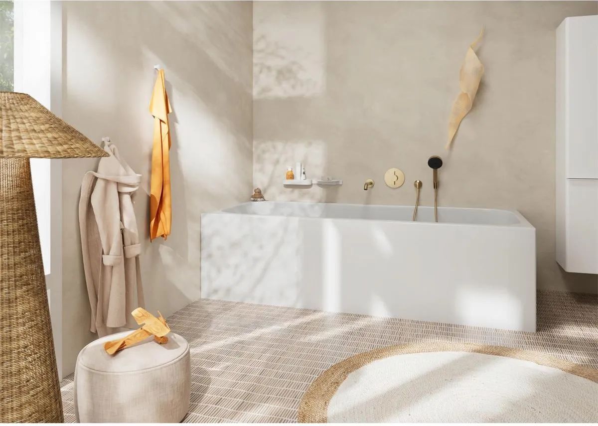Кухонный смеситель Hansgrohe Tecturis S 73411140 Матовая бронза