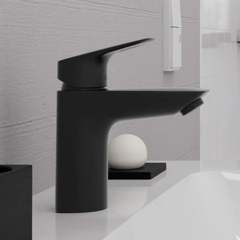 Смеситель Hansgrohe Logis 100, черный матовый 71101670
