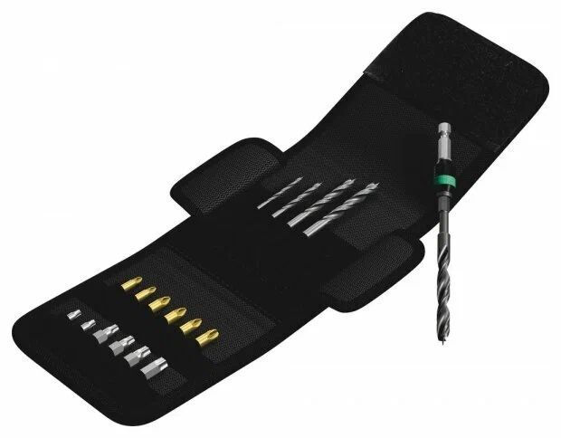 Набор оснастки Wera 104653, 18 предм., черный