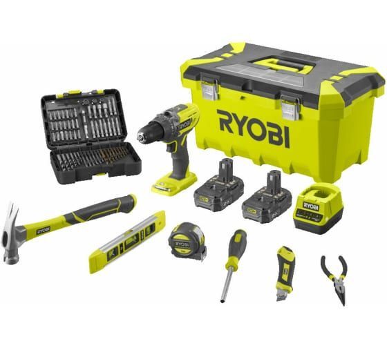 Ударная дрель-шуруповерт Ryobi 18В R18PD3-220TAH 5133005506