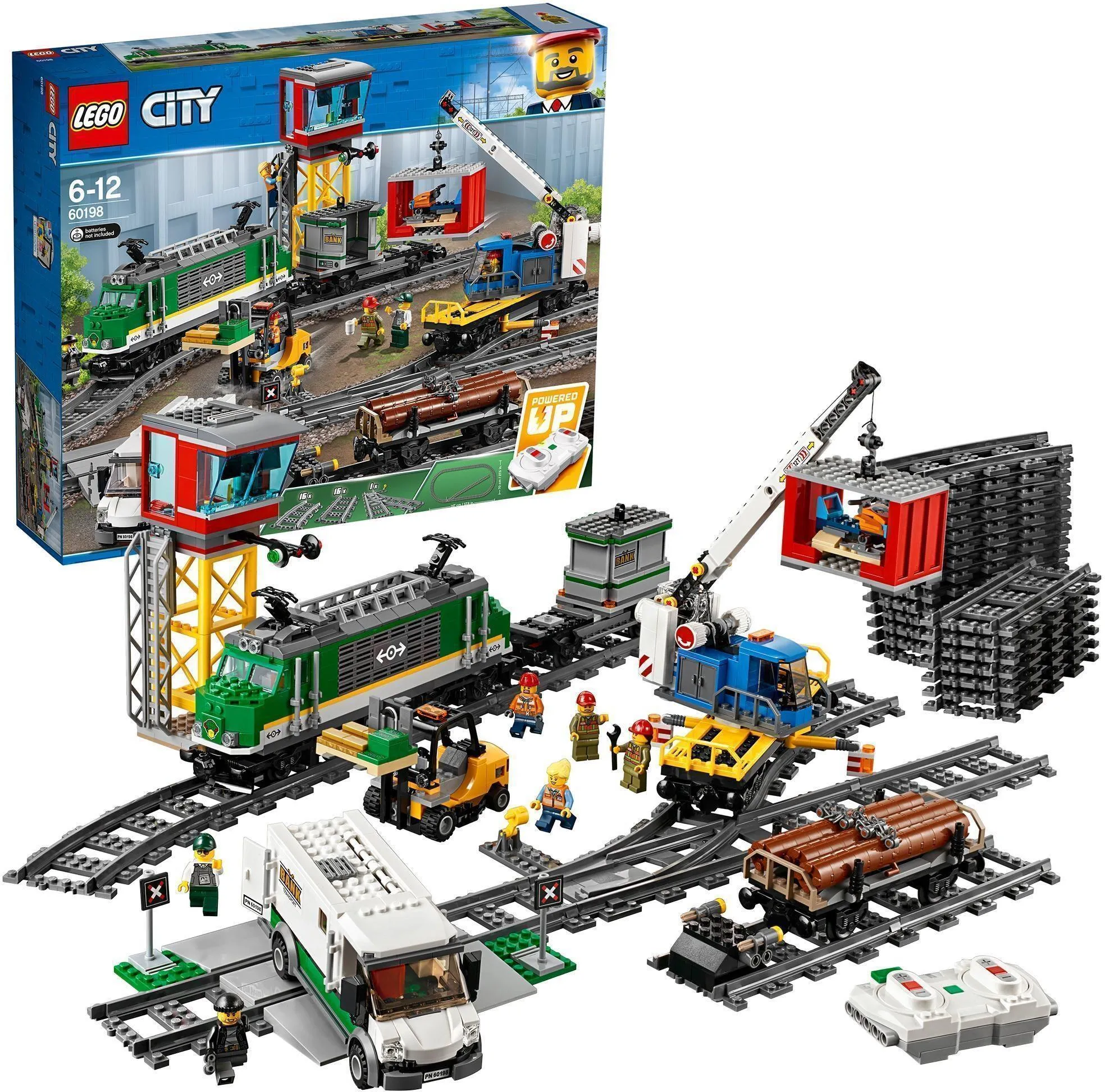 Конструктор LEGO City 60198 Грузовой поезд
