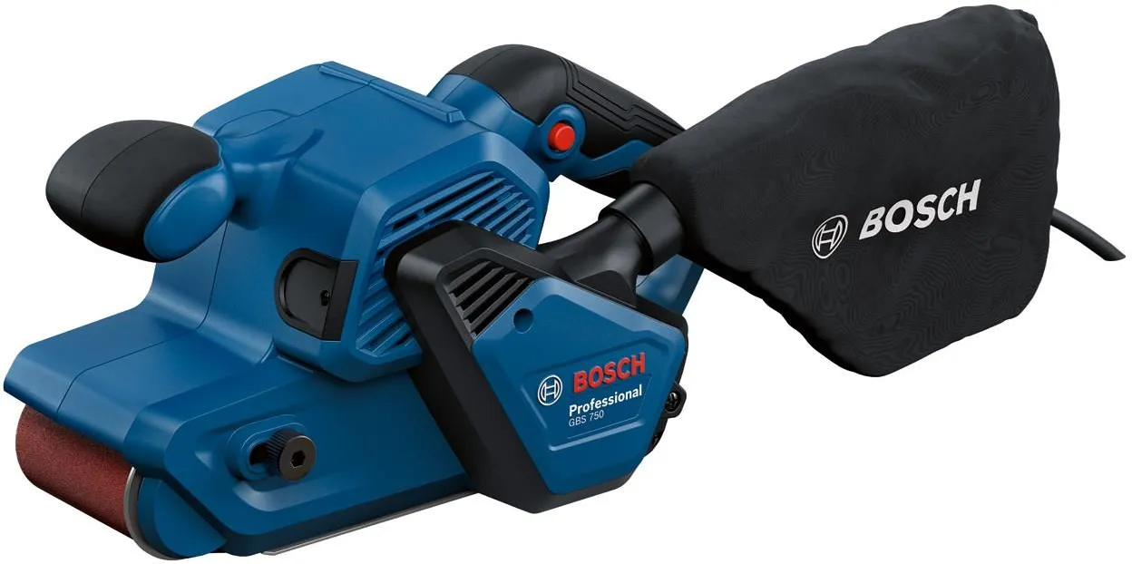 Ленточная шлифовальная машина сетевая Bosch GBS 750 Professional 06012C1020