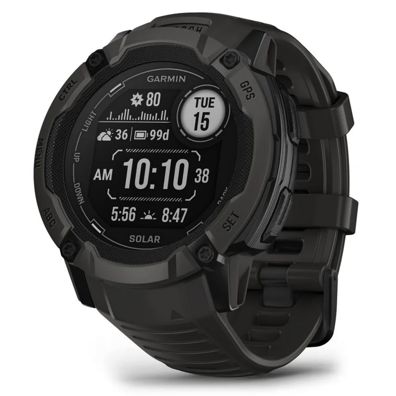 Часы Garmin Instinct 2X Solar Graphite (010-02805-00)