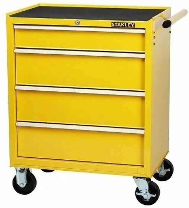 Ящик для инструментов Stanley с тележкой и надставкой (STMT1-75063 и 75062)
