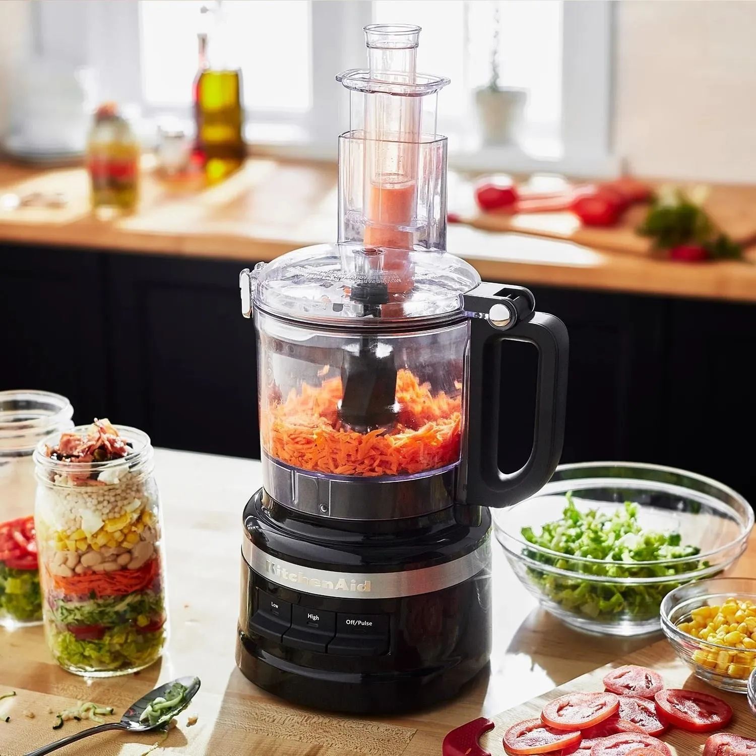 Комбайн KitchenAid 5KFP0719 чёрный