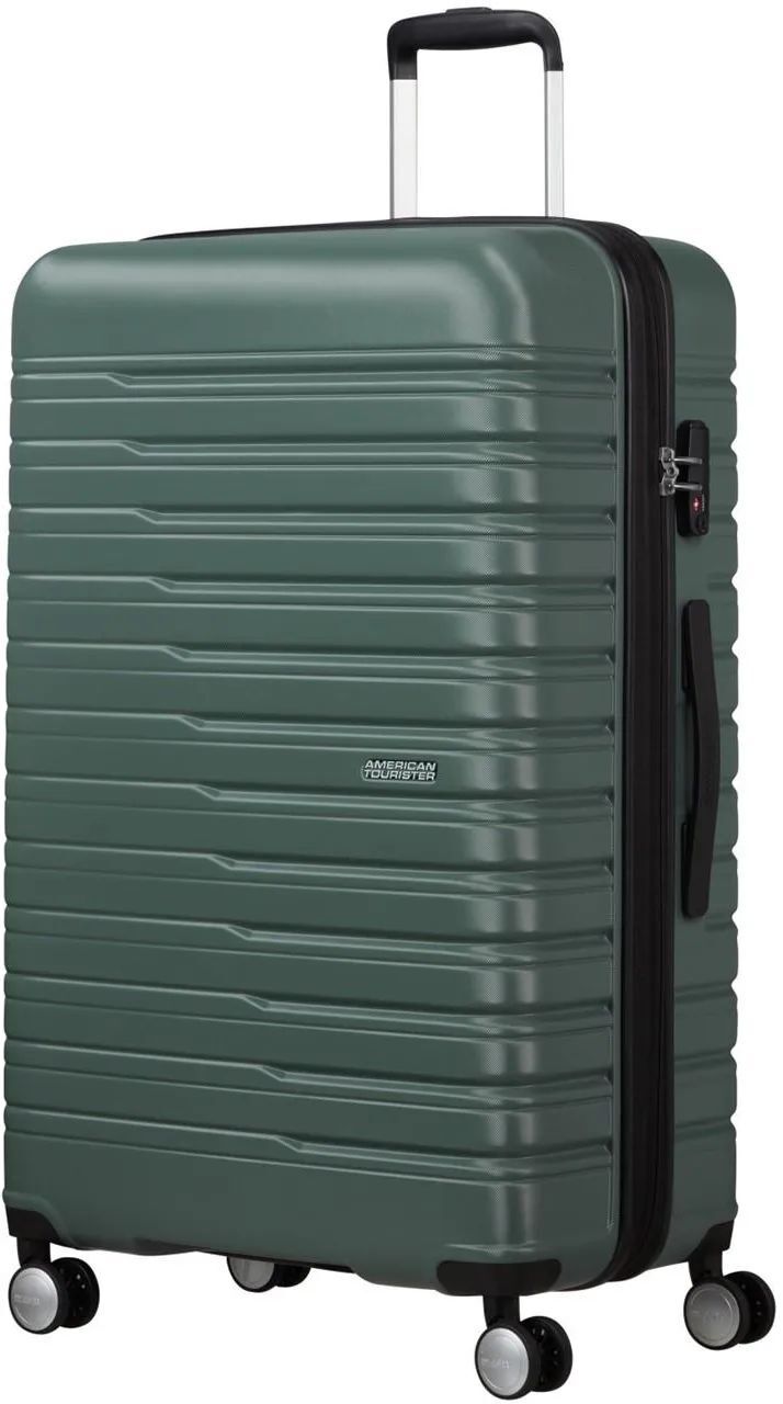 American Tour Master Flashline - Spinner L чемодан, 78 см, 100/109 л, зеленый