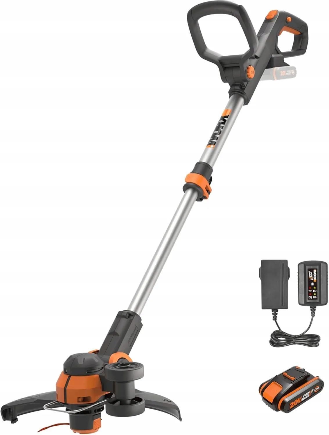 Аккумуляторный Триммер Worx Wg163E.1 Аккумулятор И Аксессуары Wg163E120V