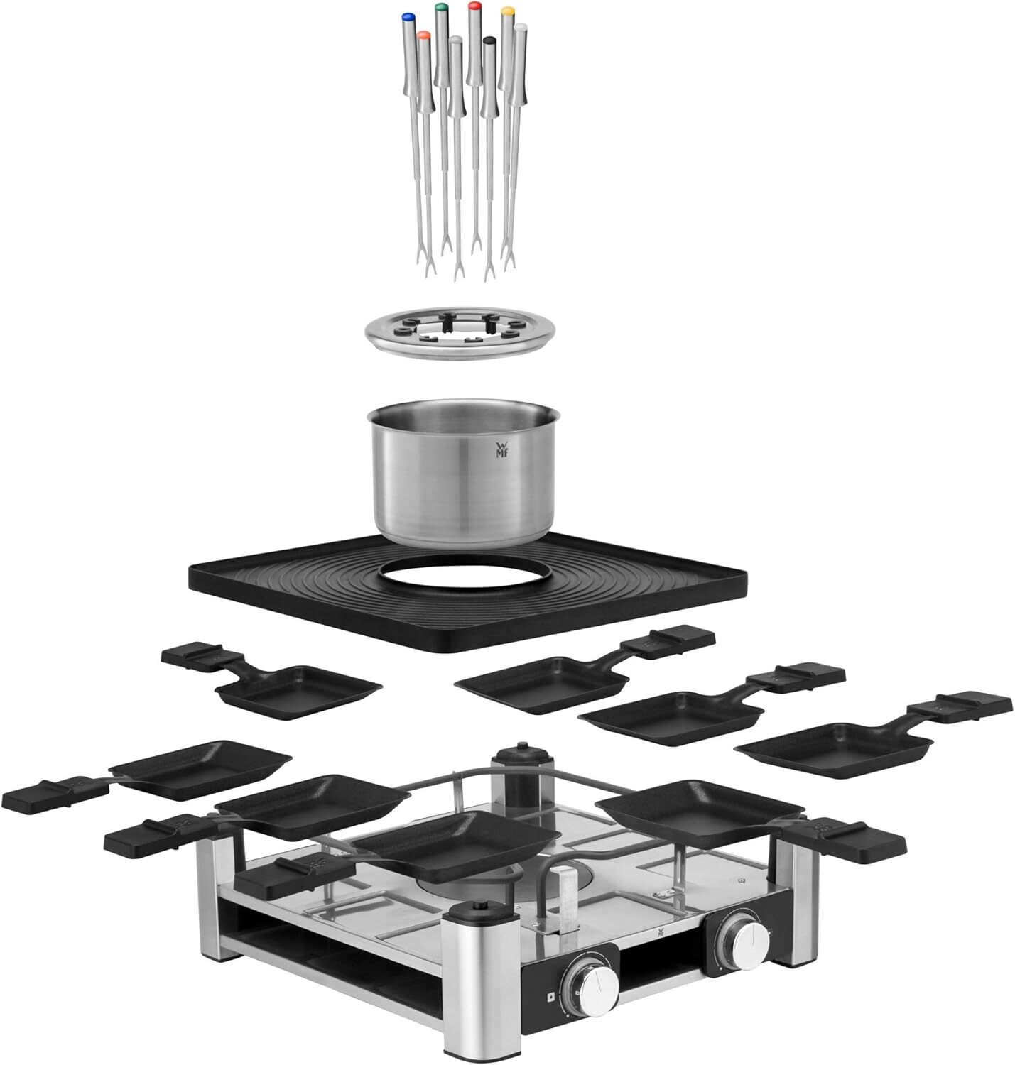 WMF Lumero Station Gourmet 415480011 3в1 (раклетница, фондю и гриль)