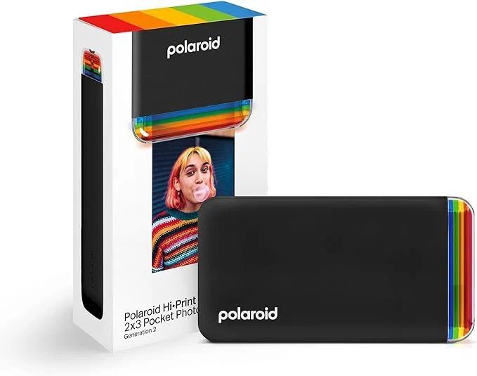 Компактный фотопринтер Polaroid HI-PRINT Pocket Printer E-Box, черный"