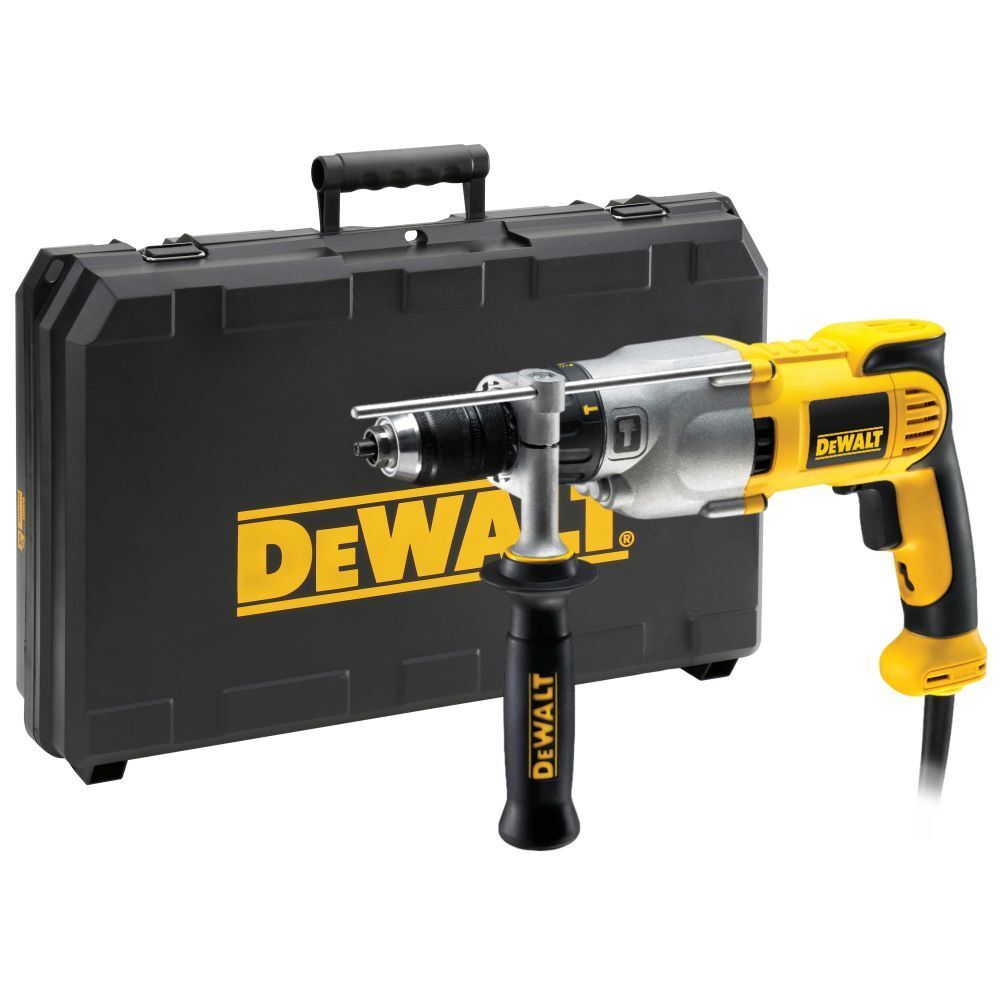 Ударная дрель DeWalt DWD522KS, 950 Вт, 3500 об/мин, 56000 уд/мин, в кейсе