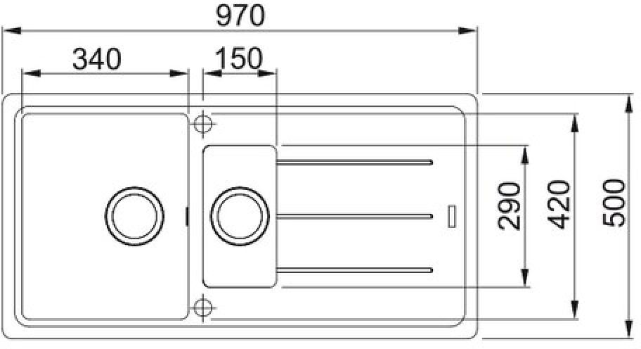 Кухонная раковина Franke Basis BFG 651-97 114.0676.276,белый полярный