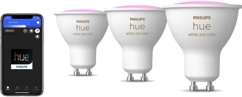 Лампочка PHILIPS HUE White and color Ambiance GU10 929003666503
