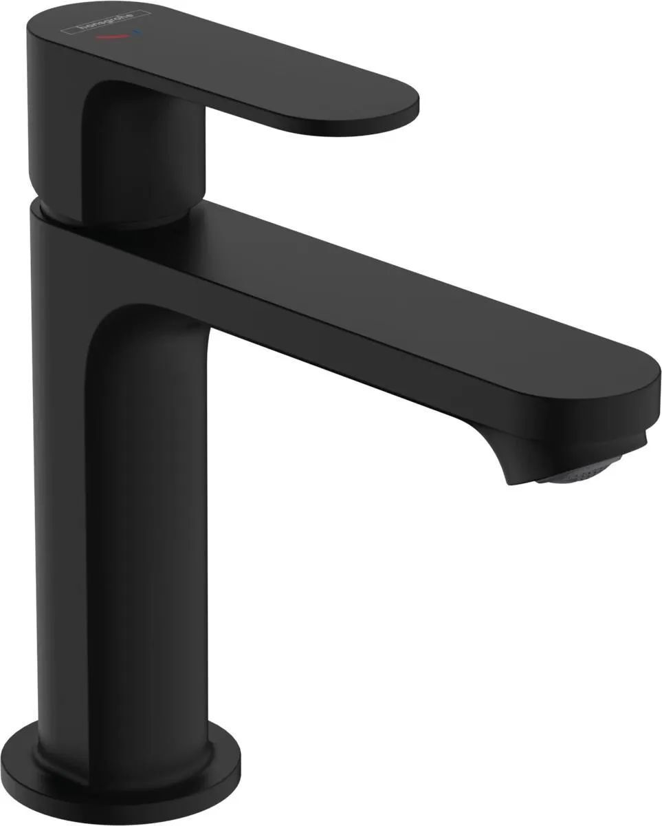 Смеситель для раковины Hansgrohe Rebris S Coolstart 72527670 Матовый черный