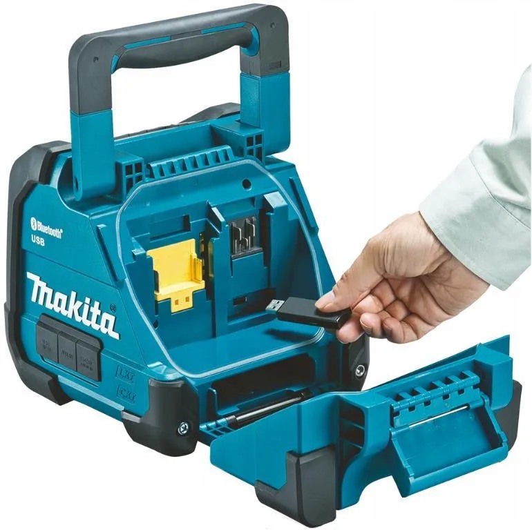 Строительное радио Makita DMR202 7,2–18 В LXT, без АКБ и ЗУ