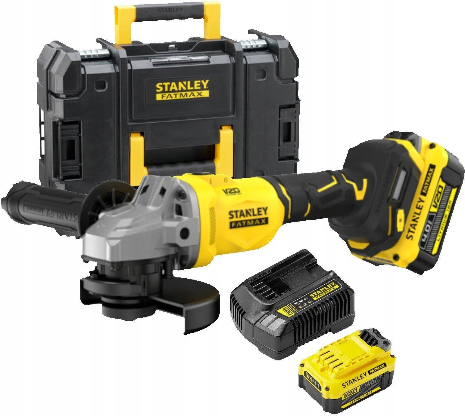 Аккумуляторная угловая шлифовальная машина Stanley Fatmax SFMCG710M1TQW