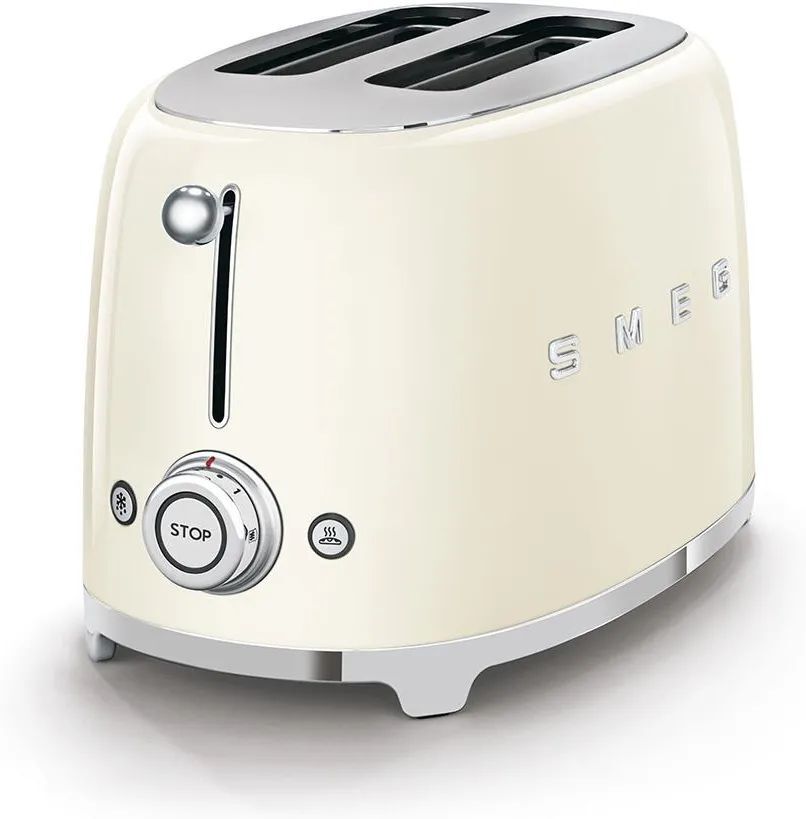 Набор тостер+чайник SMEG TSF01CREU + KLF04CREU кремовый