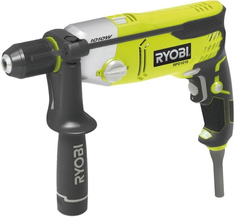 Силовая ударная дрель RYOBI RPD1010-K 1010 W