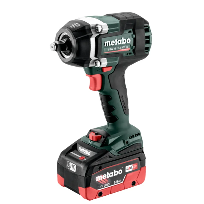 Аккумуляторный ударный гайковерт Metabo SSW 18 LTX 800 BL 602403660