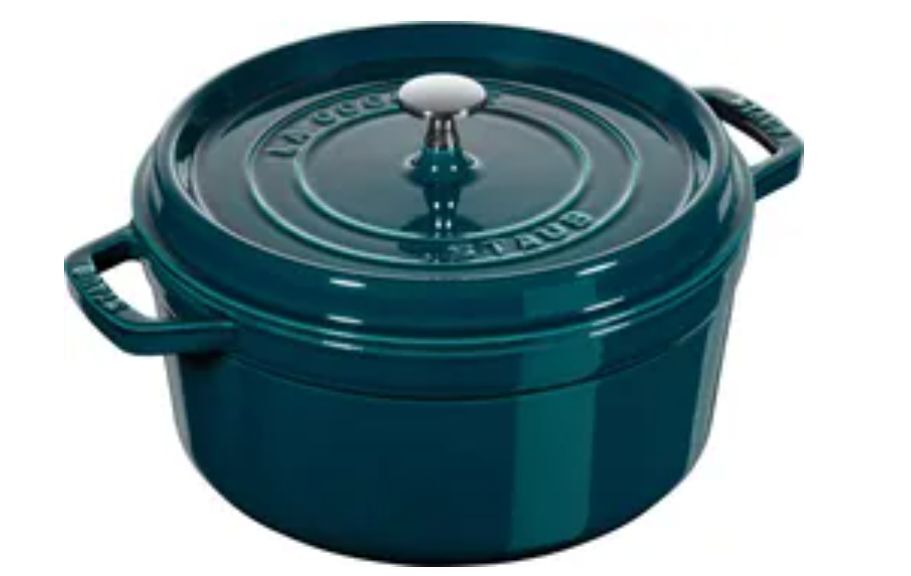 Чугунная кастрюля Staub La Cocotte 6,7 л, морской цвет (40501-115-0)