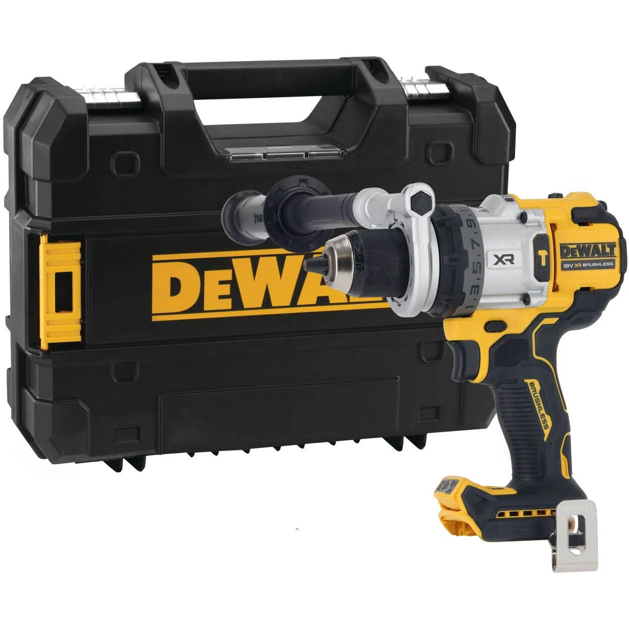 Ударная дрель-шуруповерт DeWalt DCD1007NXJ, без АКБ и ЗУ, в кейсе