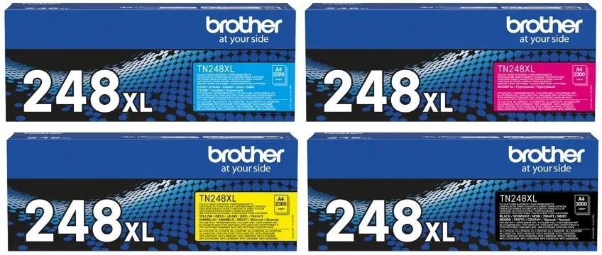 Картриджы Brother TN-248XL 4 цвета