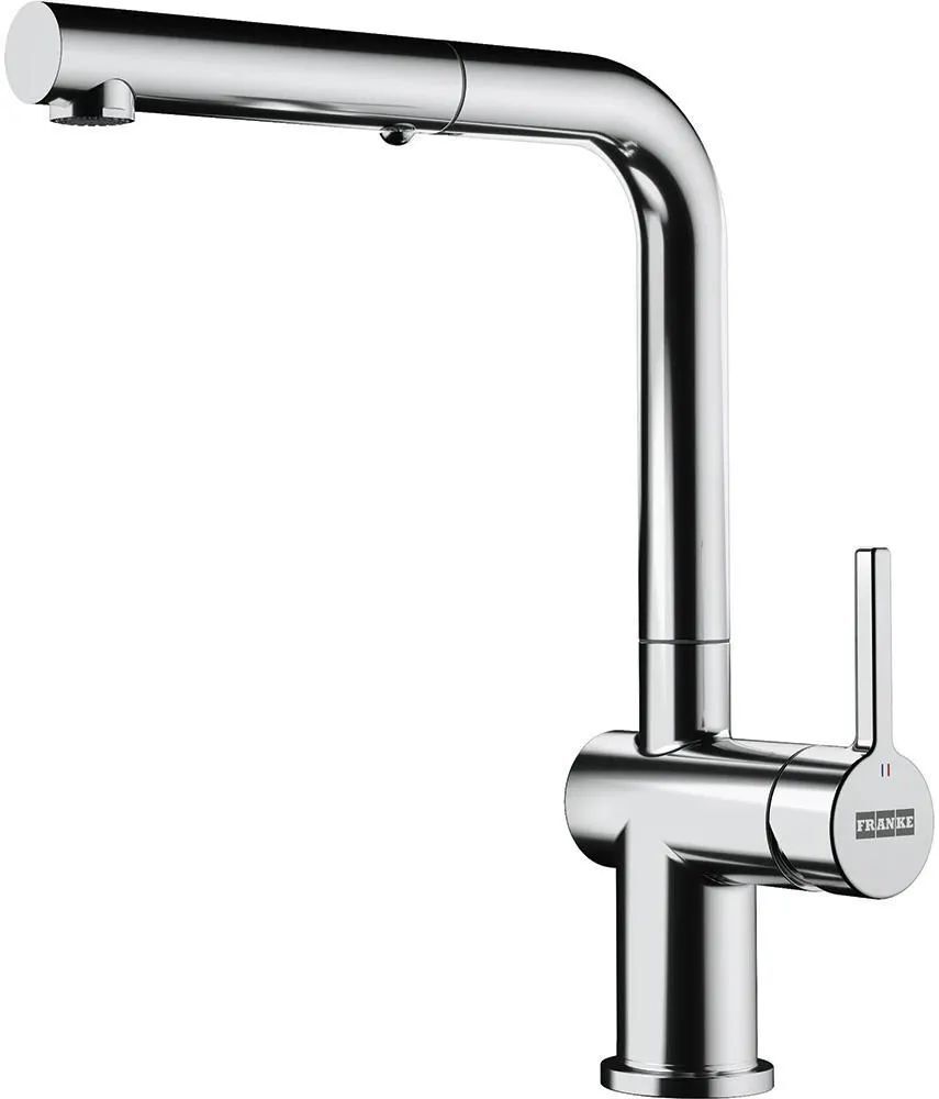 Кухонный кран Franke Active L window pull out spray 115.0653.391, хром